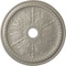 Ekena Millwork Winsor Ceiling Medallion (Fits Canopies up to 4"), 27 1/2"OD x 4"ID x 1 1/2"P, Pearl White CM27WIPWS - alternate 1